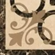 Декоративная вставка PJD-SDPH044 44 Crema Marfil Waterjet Border Majesty Corner 15x15 Marmocer