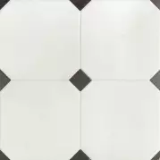 Керамогранит El Molino Betera Black-White 58x58