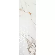 Плитка Porcelanite Dos 1219 Calacatta Gold Rel Geo Ret 40x120 настенная