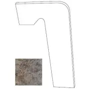 Плинтус Zan.Metalica Purple Izquierda лев.39.5х17.5 Exagres