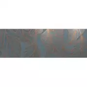 Декор Italon Element Silk Petrolio Inserto Foliage Opaco 25x75 600080000405