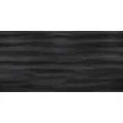 Плитка Alma Ceramica Diva 24.9х50 настенная черная TWU09DIV202