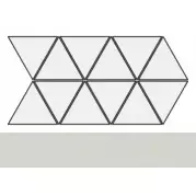 Мозаика 24249 Scale Triangolo Mosaic Mint 22.5x45 Equipe
