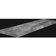 Ступень 75521 Supreme Angolo Sn Grad.C.Retta Charcoal Lev. 33x120 Cerdomus