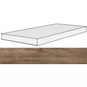Ступень 738137 Selection Brown Oak Angolo Gradino SX 40x120x3 Rex Ceramiche