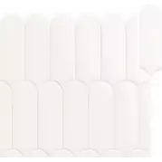 Плитка Natucer Fan White 7.2x19.5 настенная