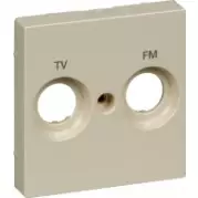 Лицевая панель розетки TV-FM-SAT (TV-R-SAT) Schneider Electric Merten System M MTN299944 Бежевый