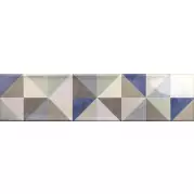 Декор Ocean Triangle Mix 7.5x30 Ribesalbes Ceramica