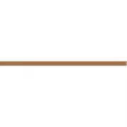 Бордюр Paradyz Uniwersalna Listwa Metalowa Oro Mat Profil 2x75