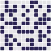 Мозаика Piranesi Mezclass Degrade Bicolour Blue №5 (2,5x2,5) 31,6x31,6