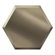 Плитка ДСТ Зеркальная плитка сота 20x17.3 бронза настенная СОЗБ1