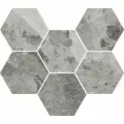 Мозаичный декор Italon Charme Extra Silver Mosaico Hexagon 25x29