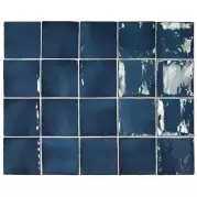 Плитка Equipe Manacor Ocean Blue 10x10 настенная 26920