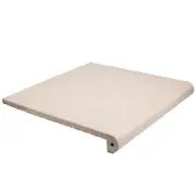 Ступень Exagres Stone Peldano Cream 33x33 фронтальная