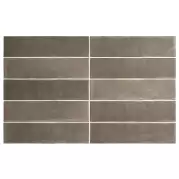 Плитка Equipe Argile Cacao 6x24.6 настенная 27562