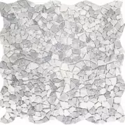 Мозаика настенная CV20257 Natural Mix Tumbled Cloudy White 30.5x30.5 Colori Viva