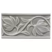 Бордюр Nature ADNT5031 Relieve Manual HojasSmoke 7.5x15 Adex