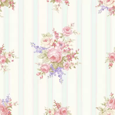 Виниловые обои Grandeco (Ideco) Little Florals LF 2003