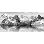 Панно P6D255 Himalayas из 6-ти плиток 90х40 Муза-Керамика
