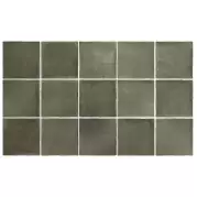 Плитка Equipe Argile Khaki 10x10 настенная 27577