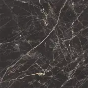 Керамогранит Laparet Black Arkadia черный полированный 60x60