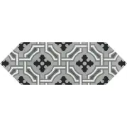Декор 22993 Kite Century Grey 10x30 Equipe
