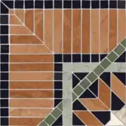 Декор Vives Ceramica Via Appia Cantonera Corfu Multicolor 21.7x21.7