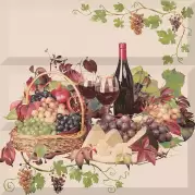 Панно Absolut Keramika Monocolor Composicion Grapes 30x30 AK0755