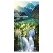 Панно P3D259 Waterfall mountains из 3-х плиток 30х60 Муза-Керамика