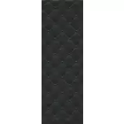 Плитка Kerama Marazzi Синтра 1 структура черный матовый обрезной 40x120 настенная 14050R