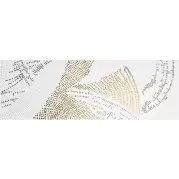 Декор Domino Dec. Diamond Draw White Gold 20x60