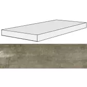 Ступень 755974 Matieres Gris Ang.Gradino SX 33x120x3 Rex Ceramiche