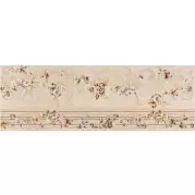 Плитка Rocersa Salamina Beige Decorado 25x75 настенная