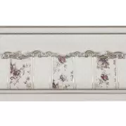 Бордюр El Molino Vivaldi Plata-Bone Zocalo 15x25