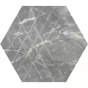 Керамогранит Paradyz Marvelstone Light Grey Heksagon Mat. 17.1x19.8