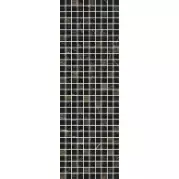 Мозаичный декор Kerama Marazzi Астория Черный 25x75