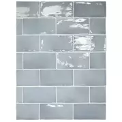 Плитка Equipe Manacor Blue Mon 7.5x15 настенная 26901