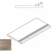 Ступень Italon District X2 Emerald Gradino Round Grip Sx 30x60 закругленная левая 620040000042