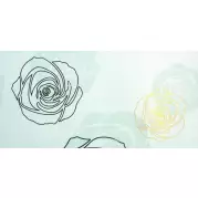 Декор Zirconio Dream Iluzion 1 Luxe Blanco 32x65.3