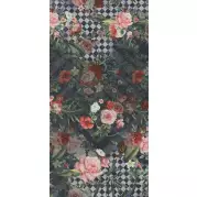 Керамогранит Ковер SG590500R Цветы Декорированный обрезной 119.5x238 Kerama Marazzi