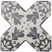 Декор Cevica Becolors Cross Dec. Stencil Navy 13.25x13.25