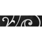 Бордюр 10212001800 Prime black border 02 25 6.5x25 Gracia Ceramica