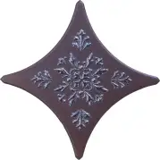 Бордюр 10203001131 Cotto Stella Brown Коричневый 3 11х11 Gracia Ceramica