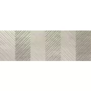 Плитка Porcelanite Dos 9542 Sakai Silver Relieve Hiroki 30х90 настенная PCD000043