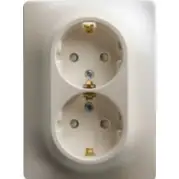 Электрическая розетка Schneider Electric Glossa GSL000924 Молочный