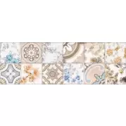 Настенная плитка Cromatica Dec Adriana Warm Brillo 25x75 Cifre Ceramica