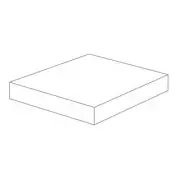 Ступень 1A4Z0R Milestone Ang.Cr White Rett 33x33 Emil Ceramica