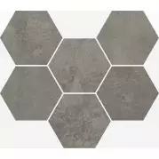 Мозаика Italon Terraviva Dark Hexagon 25x29 620110000110