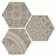 Декор Cifre Ceramica Dec. Vodevil Vison 3 Pz 17.5x17.5