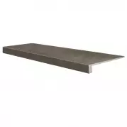 Ступень Grasaro Beton Евро Проходная Антрацит Матовая 34.5x120 G1103MR